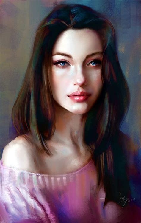 40 Spectacular Digital Painting Portraits