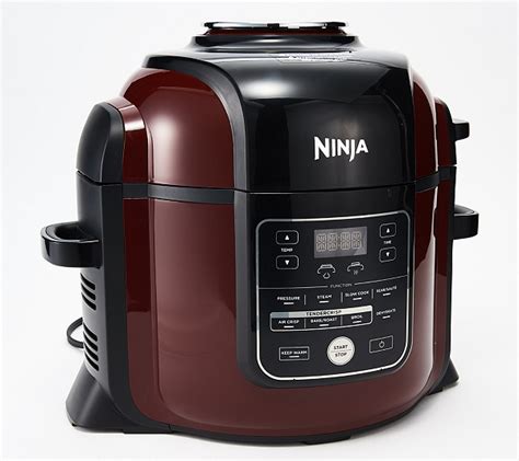 Ninja Foodi XL 8 Qt 8 In 1 Pressure Cooker With Rack Air Frying QVC