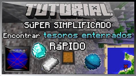 SÚPER SIMPLE Como encontrar tesoros Tutorial Minecraft YouTube