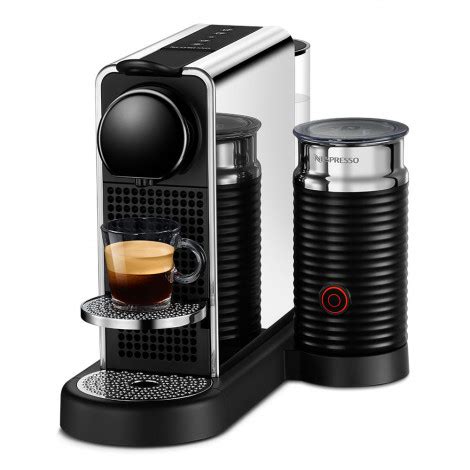 Kavos Aparatas Nespresso CitiZ Platinum Milk Stainless Steel D