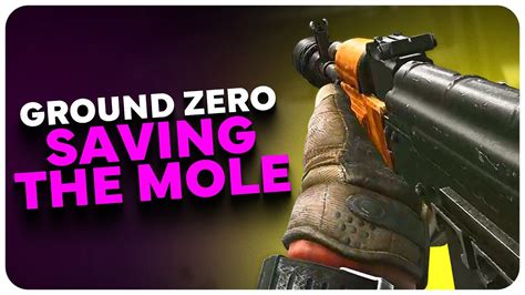 Finishing Saving The Mole New Ground Zero Task Escape From Tarkov