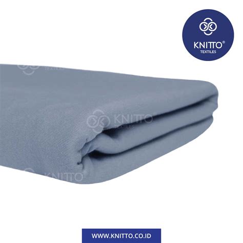 Cotton Carded 30s Dusty Blue Toko Bahan Kaos Knitto