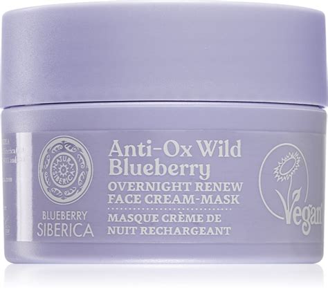 Natura Siberica Anti Ox Wild Blueberry Renewing Night Cream Mask