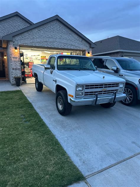 Tricks S 1987 Chevrolet V20 Holley My Garage