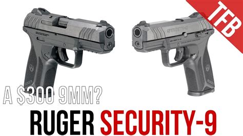 Ruger Security 9 Review Can A 300 Full Size 9mm Be Any Good YouTube