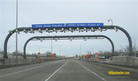 The I Pass Lanes On Nb I 294 At 163rd Street January 2009