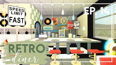 Retro Diner Pizza Shop City Builds Ep Welcome To Bloxburg