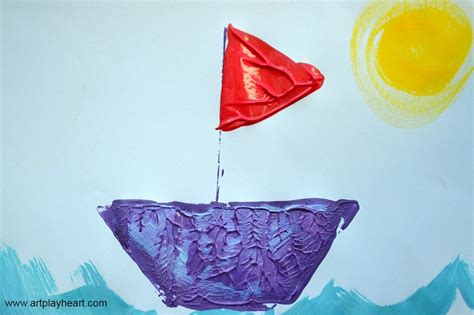 Painting with Blocks: Experimenting with Printmaking - Art Play Heart