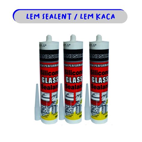 Jual Lem Botol Kaca Silicone Sealent Ml Shopee Indonesia