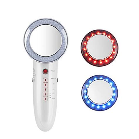 Buy Infrared Massager 6in1 Pro Ultrasonic Massager Ems Massager Red Blue Light