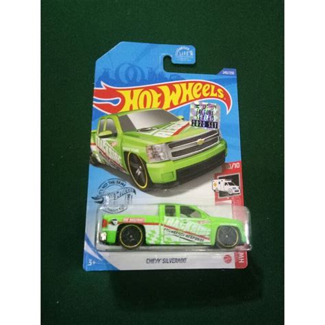 Hot Wheels Reguler Treasure Hunt 2020 Chevy Silverado Shopee Malaysia