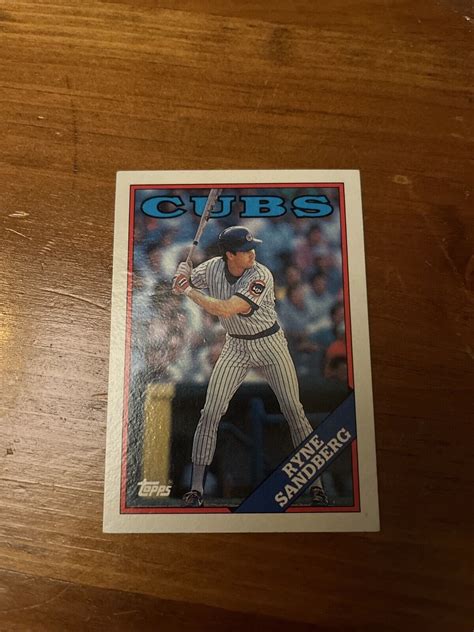 Topps Collector S Edition Tiffany Ryne Sandberg For Sale