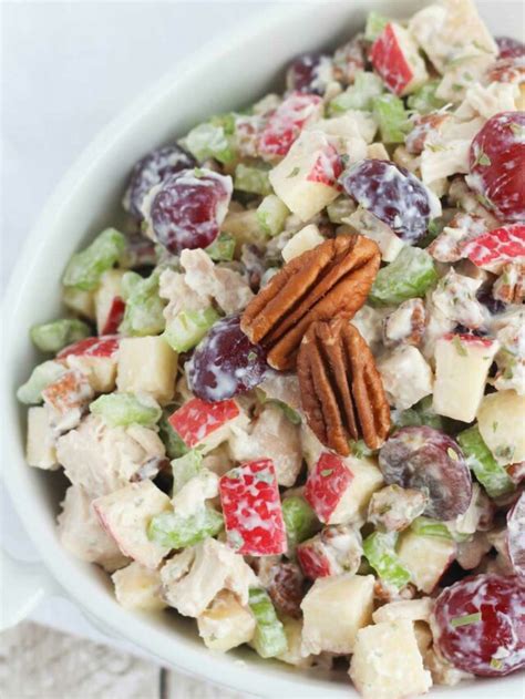 The Best Healthy Chicken Salad Story - Two Healthy Kitchens