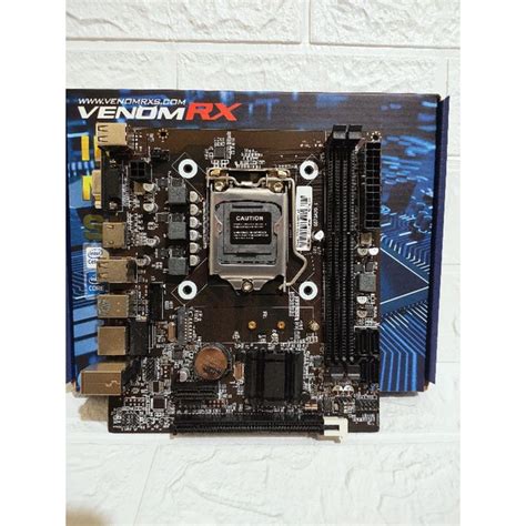 Jual Motherboard Venom H Socket Lga Suport Nvme Shopee Indonesia