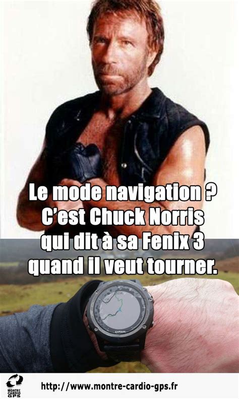 Chuck Norris Humour Montre Gps Fenix 3 Chuck Norris Faits Chuck Norris Humour