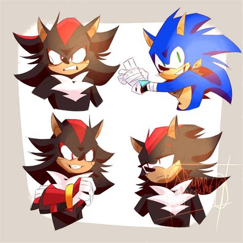 Sonic Adventure, Shadow The Hedgehog, Sonic The Hedgehog, Shadow And ...