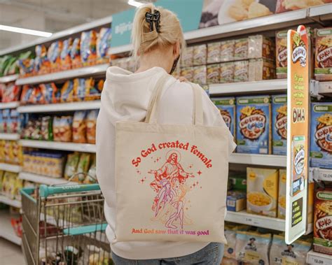 Canvas Tote Bag Lesbian Pride Subtle Lesbian Wlw Sapphic Shirt Lavender Menace Lesbian Fashion