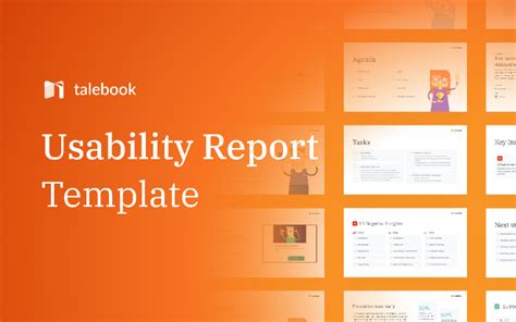 Usability Research Presentation Report Template UI4Free