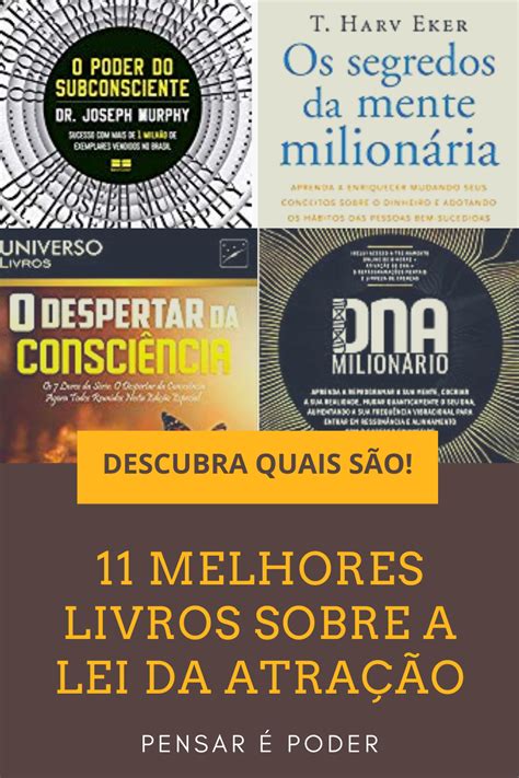 11 Melhores Livros sobre a Lei da Atração Descubra