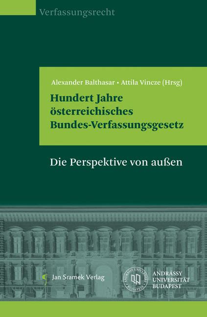 Hundert Jahre Sterreichisches Bundes Verfassungsgesetz Dh Dh