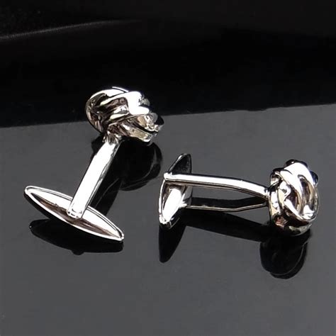 H HYDE Luxury Shirt Spiral Cufflink For Mens Brand Cuff Buttons Cuff