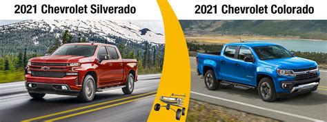 2021 Chevy Silverado Vs 2021 Colorado Chicago Il Homewood Chevy