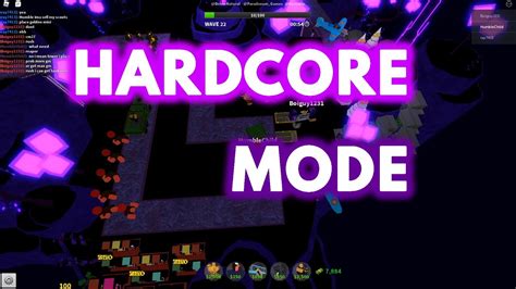 My First Hardcore Mode Attempt Tower Defense Simulator ROBLOX YouTube