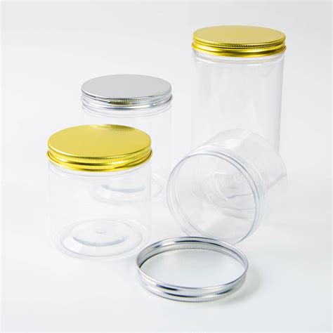 Pots Alimentaires En Plastique Transparent Pet Avec Couvercles Low