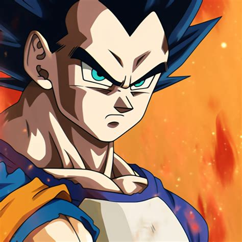 Intense Gaze Duo Best Goku And Vegeta Matching Pfp Left Side Image Chest Free Image