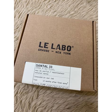 Le Labo Grasse New York Edp Santal 33 100ml Original Shopee Philippines