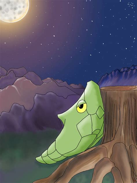 Day 5 Midnight Metapod By Kajat Kay On Deviantart