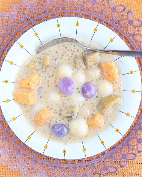 Ginataang Bilo Bilo Glutinous Rice Balls In Coconut Milk Artofit