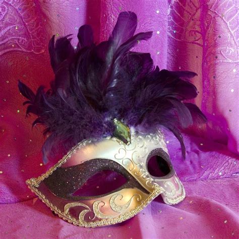 Purple Masquerade Mask Photography By Pixie Copley Lrps Saatchi Art