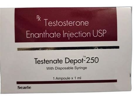 Testosterone Enanthate Injection USP 250 Mg Ml Packaging Size 1