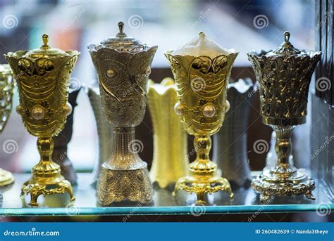 Souvenirs in market, Doha. editorial stock image. Image of history ...