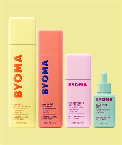 Byoma Skin Care Collection Byoma