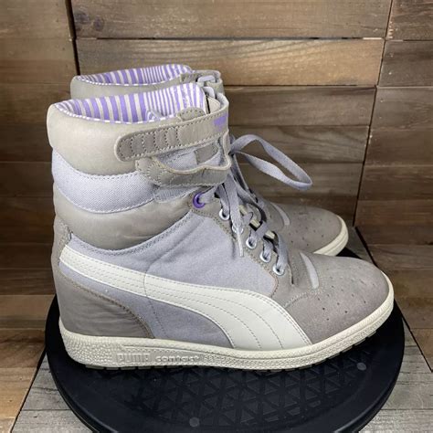 Puma Grey High Tops Sale Bellvalefarms