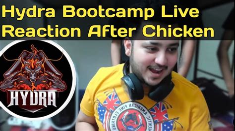 Hydra Bootcamp Live Reaction After Chicken Dinner Hydra Official