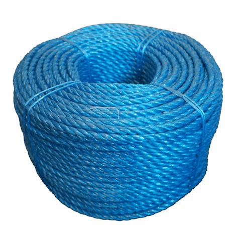 Mm Blue Polypropylene Rope Metre Coil Rsis