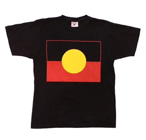 Aboriginal Flag Adult T-shirt - Planet Corroboree