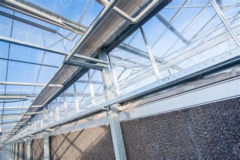 glass roof with filter unit in a modern greenhouse 5145523 Stock Photo ...