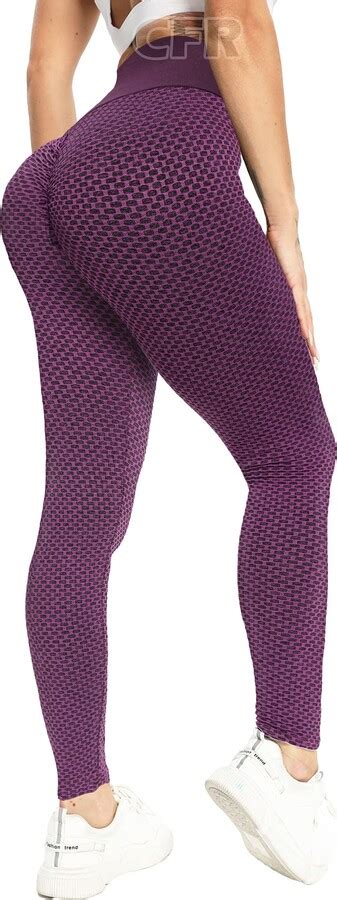 Cfr Scrunch Bums Gym Leggings For Women Butt Lifting High Waist D Mesh