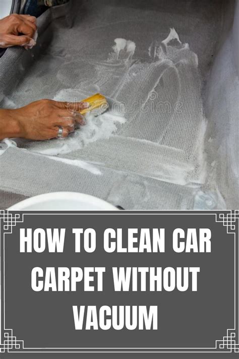 How To Clean Car Carpet Without Vacuum Easy Tips Step By Step Artofit