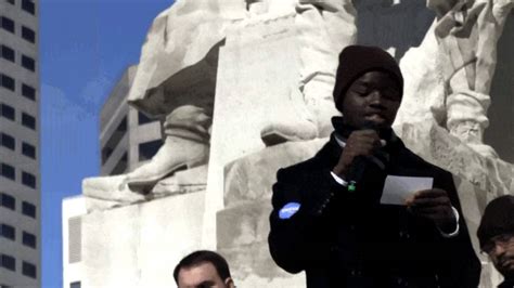 Stanley Njuguna Speaking At A Bernie Sanders Rally Youtube