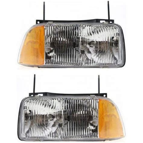 Purchase New Set Of 2 Driver And Passenger Side Headlamp Assembly Fits Gmc Sonoma Jimmy In Jersey