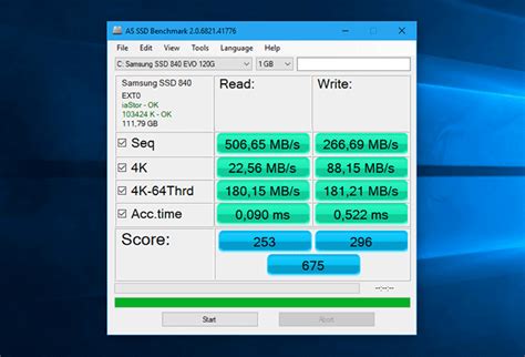 Teste A Velocidade De Discos Ssd O As Ssd Benchmark