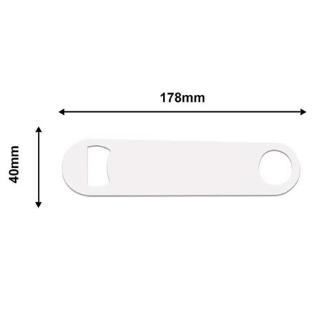 Abre Caricas Branco Aço Inox