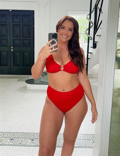 Jacqueline Jossa Shows Off Her Incredible Curves In A Black Bikini As She Models New Range Of