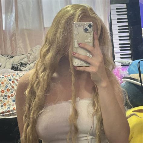 Blonde Lace Front Wig Brand New Only Tried Depop