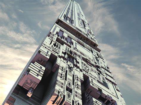 Futuristic skyscraper by whateverscoolwithme on DeviantArt